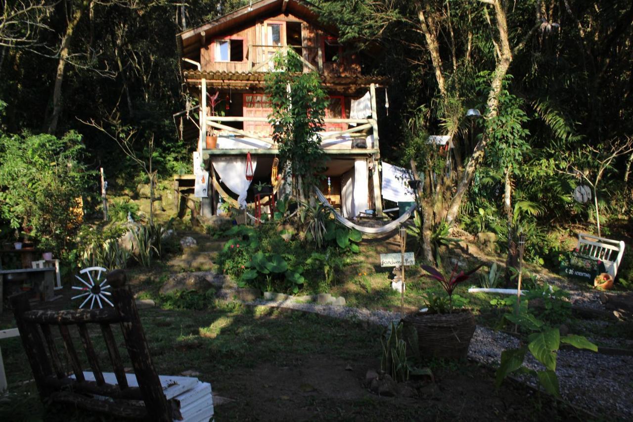 Villa Cabana Magica Praia E Floresta, Vale Da Utopia, Pinheira Guarda do Embaú Exterior foto
